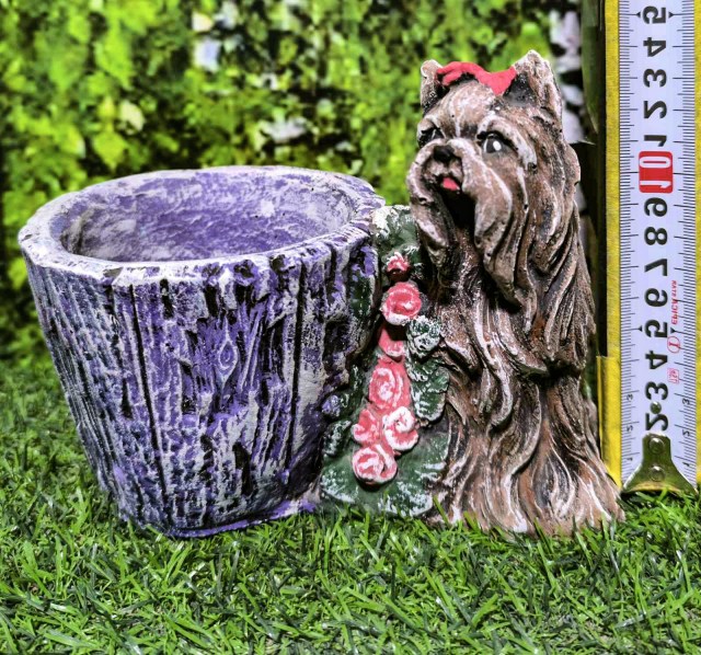 йорк с корзиной  — копия